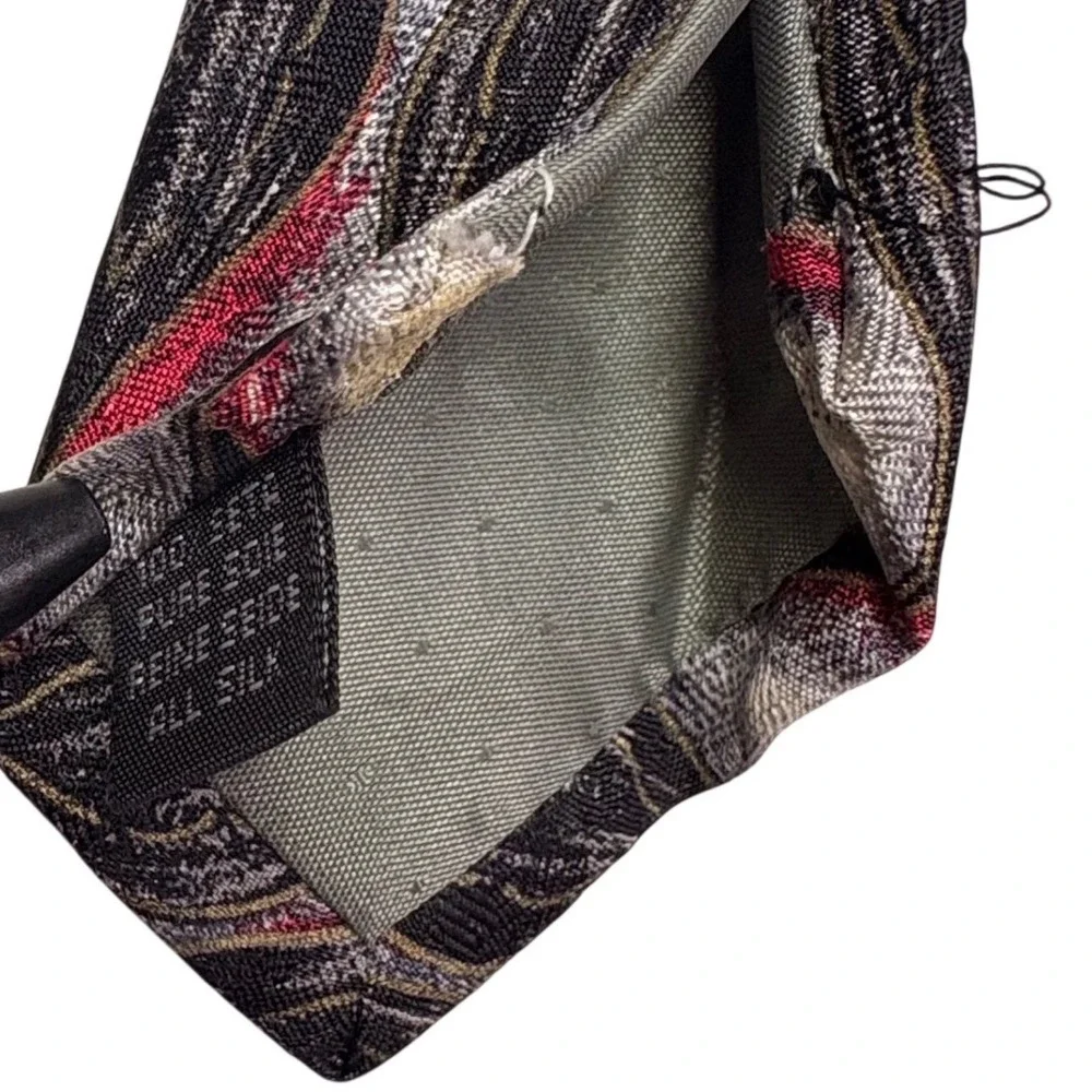 Stefano Enrico 100 Silk Handmade Italian Neck Tie‎ Abstract Pattern